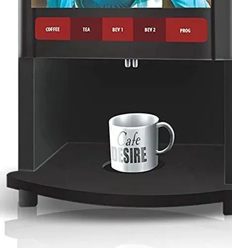 QR Code UPI Payment Enabled Coffee Machine 2 Lane | Two Beverage Options | Fully Automatic Tea & Coffee Vending Machine