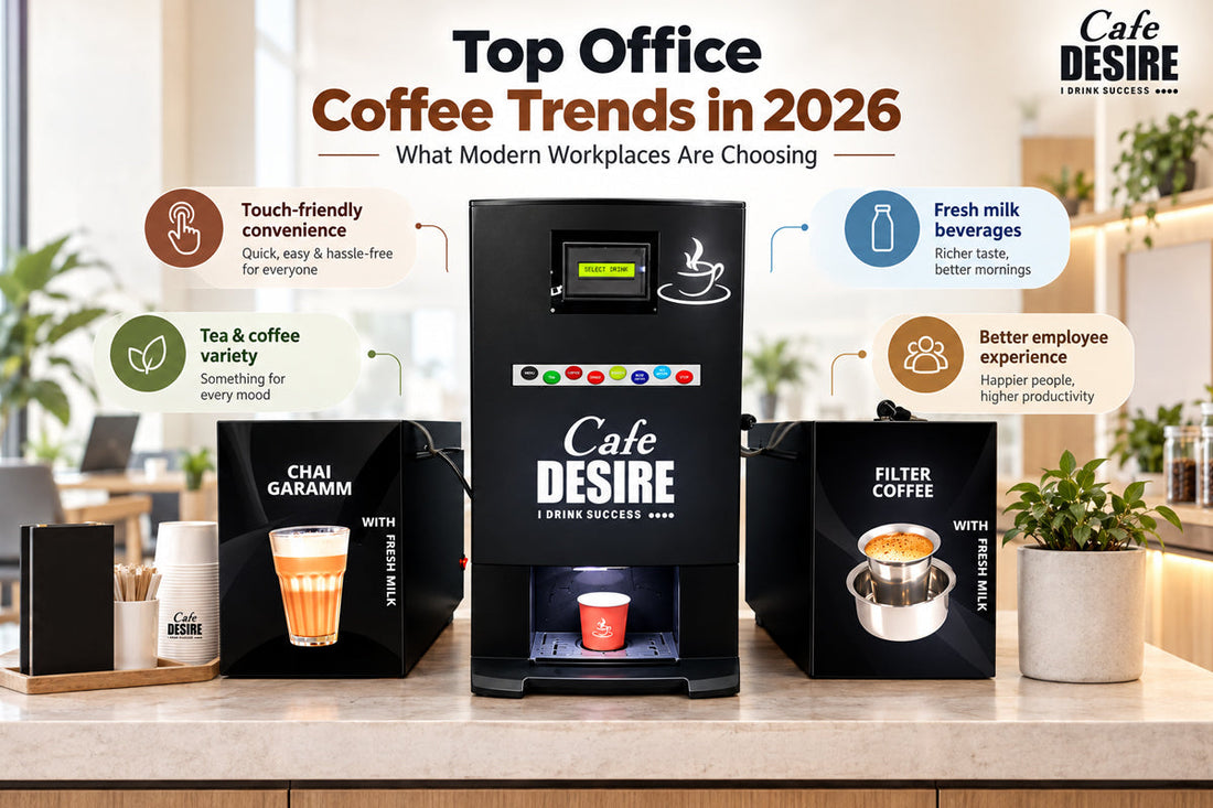 Top Office Coffee Trends in 2026: What Modern Workplaces Are Choosing