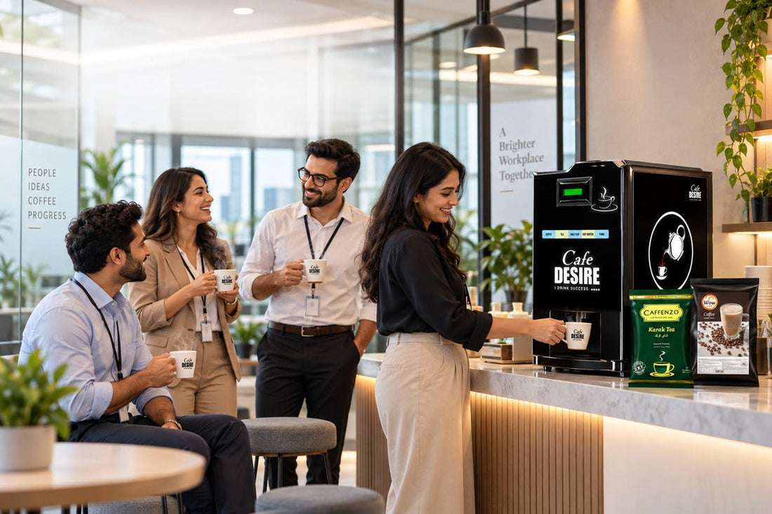 Corporate Coffee Culture in India: Why Offices Are Investing in Better Tea & Coffee Experiences