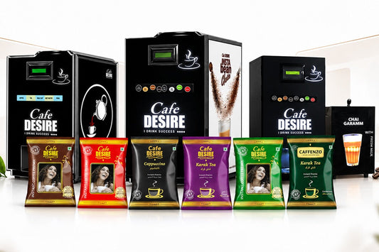 Tea Coffee Vending Machines and Compatible Premixes for Commercial Businesses