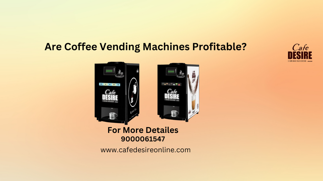Are Coffee Vending Machines Profitable?