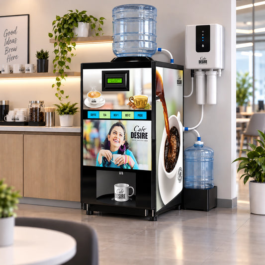 Quadra Option Vending Machine - Multi Inlet