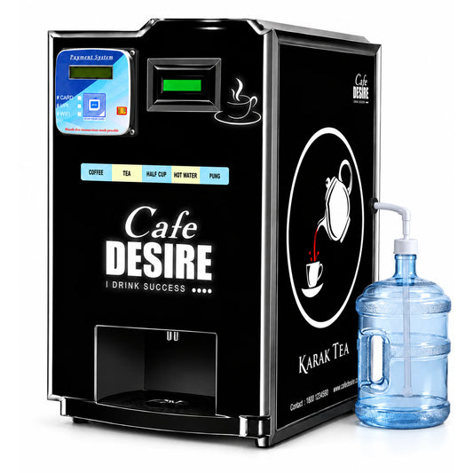 Pump and QR Enabled - LED 2 Option Coffee Tea Vending Machine
