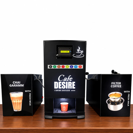 Express Filter Coffee Machine with 2 Brewer