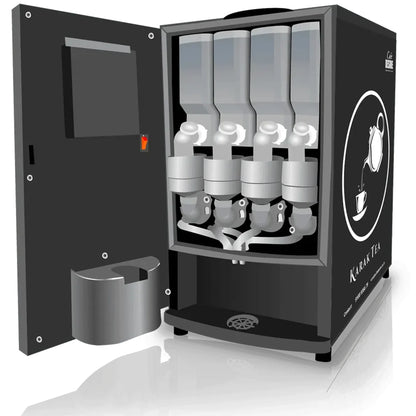 Quadra Option LED QR Tea & Coffee Vending Machine