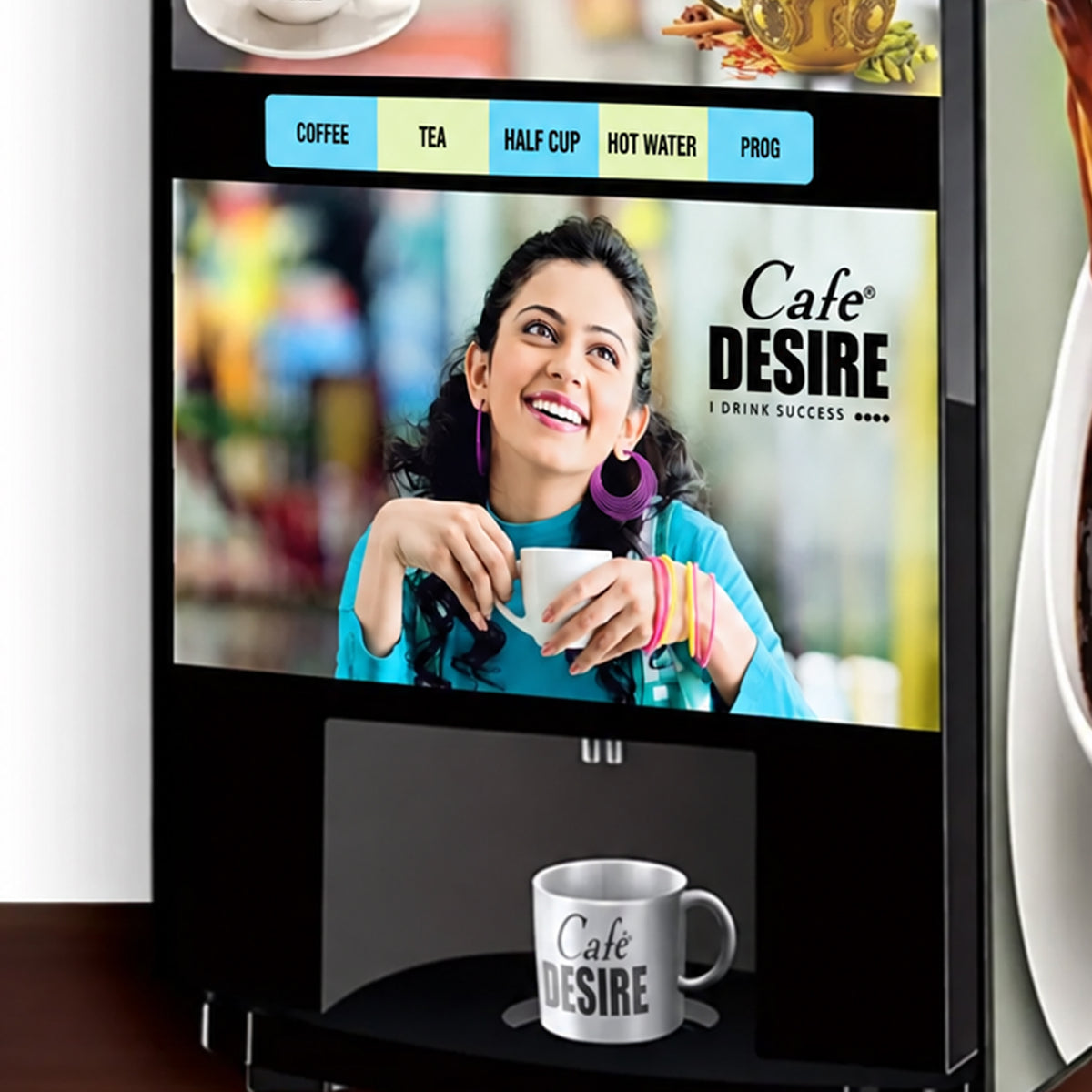 Double Option Tea & Coffee Vending Machine for Offices