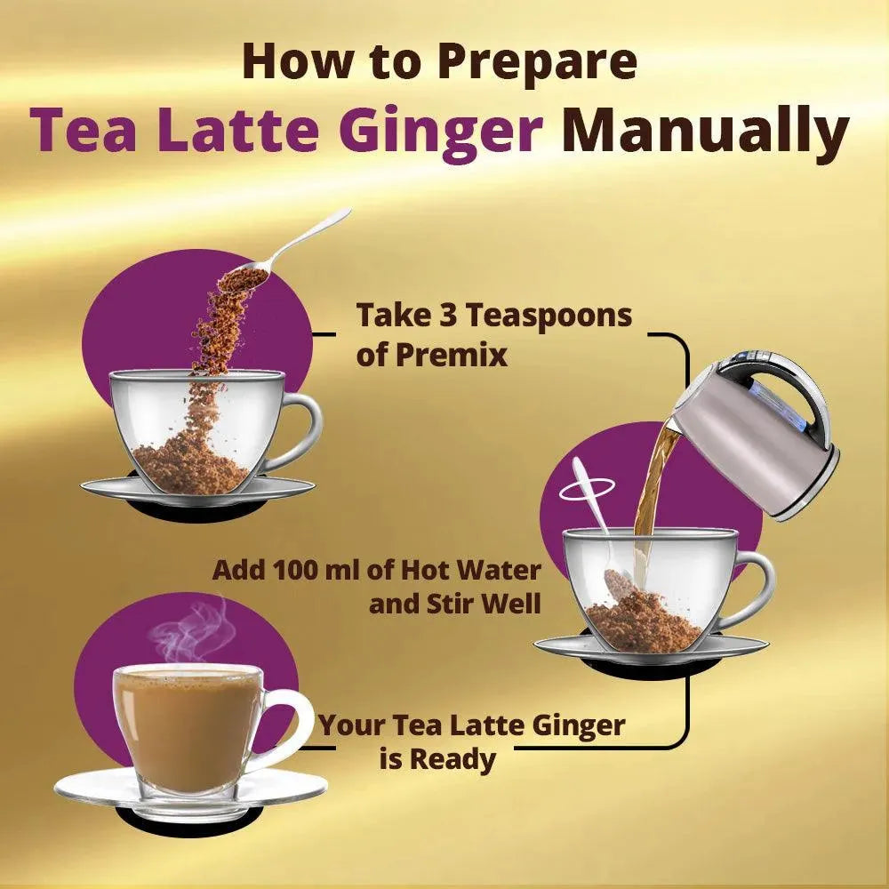 Tea Latte - Ginger Premix - 500g - cafedesireonline.com